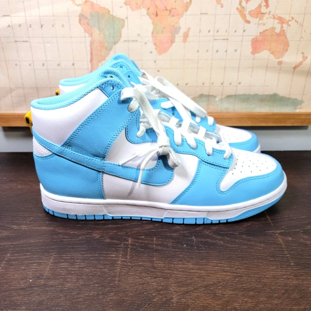 BRAND NEW Nike Dunk High 'Blue Chill' Men's Size 11.0 - Picture 2 of 7